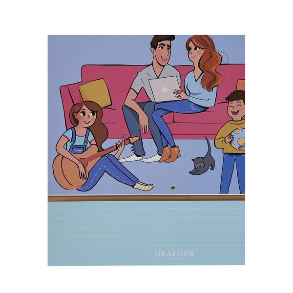Calendrier familial Organise tout 2019-2020 DRAEGER