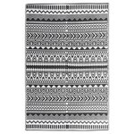 vidaXL Tapis d'extérieur Noir 190x290 cm PP