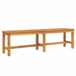 vidaXL Ensemble de salle à manger pour jardin 3 Pièces Marron