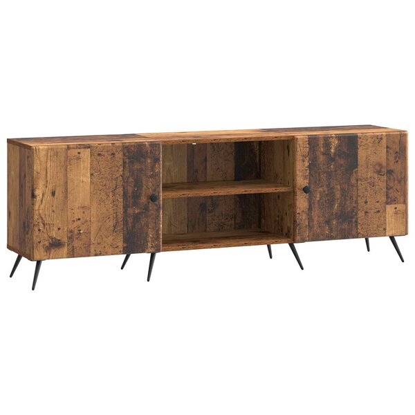 vidaXL Meuble TV 150 x 31 x 50 cm Bois ancien Bois d'ingénierie
