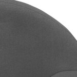 vidaXL Canapé pour enfants 2 places anthracite peluche douce