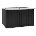 vidaXL Boîte de rangement de jardin Anthracite 171x99x93 cm