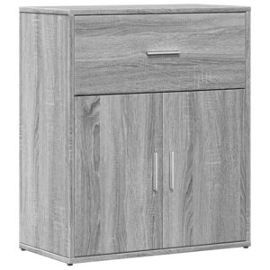 vidaXL Buffet sonoma gris 60x31x70 cm bois d'ingénierie