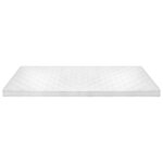 vidaXL Sur-matelas 90 x 200 cm Mousse froide Profil d'œuf 6 cm