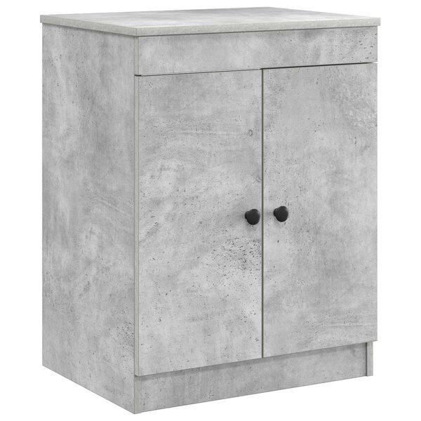 vidaXL Armoire de salle de bain Gris béton 54 x 41 x 70 cm
