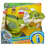 Fisher-price imaginext jurassic world redoutable t-rex méga mâchoire - 3 ans et +