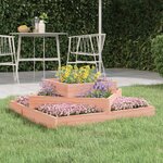 vidaXL Jardinière 83x83x27 cm Bois de douglas massif