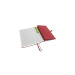 LEITZ Cahier COMPLETE A5 Petits Carreaux Rouge