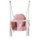 Balançoires lapin rose