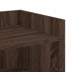 vidaXL Buffet chêne marron 73 5x35x75 cm bois d'ingénierie
