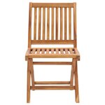 Vidaxl chaises de jardin 2 pièces avec coussins beige bois de teck massif