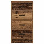 vidaXL Buffet Bois ancien 40 x 41 x 75 cm Bois d'ingénierie