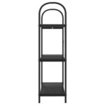 vidaXL Étagère Chêne noir 80 x 30 x 109 cm Bois d'ingénierie