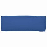 vidaXL Set de coussins de palette 2 Pièces Bleu royal 120 x 40 x 8 cm