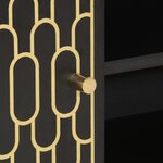 vidaXL Meuble TV 80x31 5x46 cm bois massif de manguier