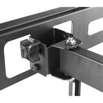 METRONIC 474411 Support TV Mural inclinable KAORKA - Dépliable et orientable - Noir