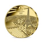 Monnaie de 50€ Or - Jeux Olympiques de Paris 2024 - Héritage Grand Palais