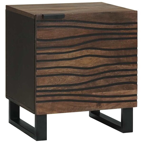 vidaXL Table de chevet 40 x 33 5 x 46 cm - En bois de mango massif