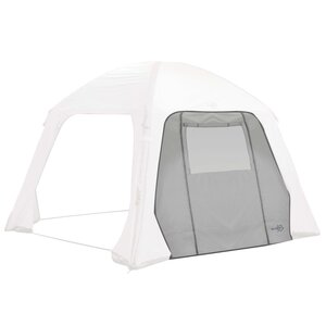 Bo-Camp Paroi latérale avec porte et fenêtre de tente Air Gazebo Gris