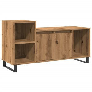 vidaXL Meuble TV chêne artisanal 100x35x55 cm bois d'ingénierie