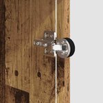 vidaXL Buffet Bois ancien 35 x 37 x 76 cm Bois d'ingénierie