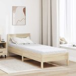 vidaXL Matelas Blanc 200 x 80 cm Mousse