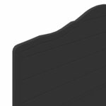 vidaXL Tête de lit avec tête de lit Chêne noir 80 cm Bois d'ingénierie