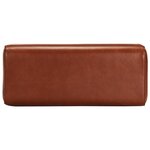 vidaXL Banc saut de cheval 58 cm marron cuir véritable et manguier