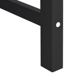 Chaises de salle à manger jardin vidaXL 6 Pièces noires 65 5x55 5x88 cm HDPE