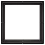 vidaXL Jardinière noir 100x100x80 cm acier