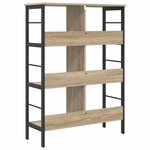 vidaXL Étagère Chêne Sonoma 82 x 32 x 112 cm Bois d'ingénierie