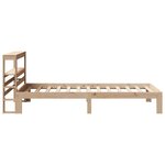 vidaXL Cadre de lit avec tête de lit sans matelas 75x190 cm