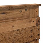 vidaXL Tête de lit Bois Ancien 160 cm Bois d'ingénierie