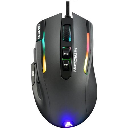 THE G-LAB Souris Gaming RGB - 7200 DPI - Programmable - Noire
