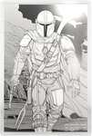 Monnaie MANDALORIAN Din Djarin Star Wars Blind Box Argent ou Or Niue 2026