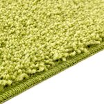 vidaXL Tapis de bain 2 Pièces Vert clair 50 x 50 cm Polypropylène