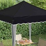 vidaXL Tente de fête pop-up 195 x 195 x 245 cm Anthracite Tissu Oxford