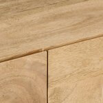vidaXL Meuble TV 145x30x41 cm Bois massif de manguier