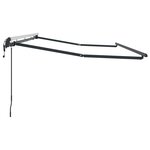 vidaXL Store Électrique Rétractable 4x2 cm en Métal