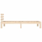 vidaXL Cadre de lit sans matelas 75x190 cm