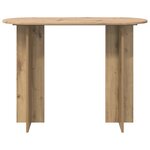 vidaXL Table console Chêne artisanal 100 x 39 5 x 75 cm