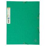 Chemise 3 Rabats À Élastique Carte Recyclée 380g/m2 Forever - A4 - Couleurs Assorties - X 25 - Exacompta