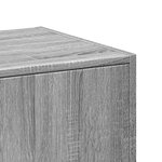 vidaXL Armoire apothicaire sonoma gris 30x41x144 5cm bois d'ingénierie