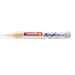 Marqueur Acrylique 5100 Beige chaud Pointe Moyenne 2-3 mm x 3 EDDING