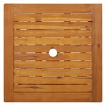 vidaXL Table pliable de jardin 60x60x75 cm Bois d'acacia solide