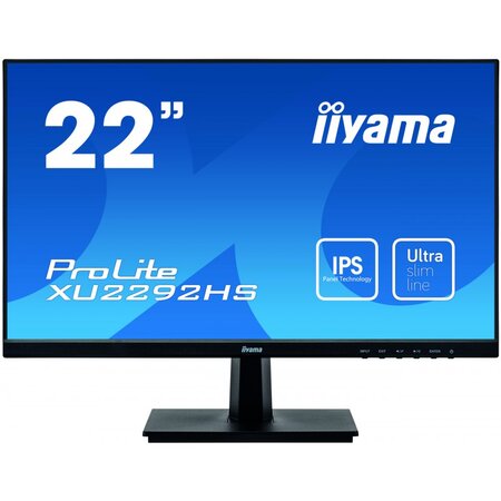 Iiyama prolite xu2292hs-b1 led display 54 6 cm (21.5") 1920 x 1080 pixels full hd noir