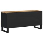 vidaXL Meuble TV 100x33x46 cm bois de manguier et d'ingénierie