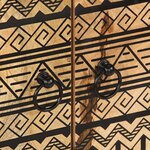 vidaXL Buffet 60x33 5x75 cm bois de manguier brut massif