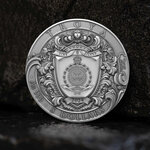TROYA 2 Once Argent Monnaie 5 Dollars Niue 2024