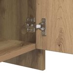 vidaXL Buffet chêne artisanal 70 x 41 x 75 cm Bois d'ingénierie